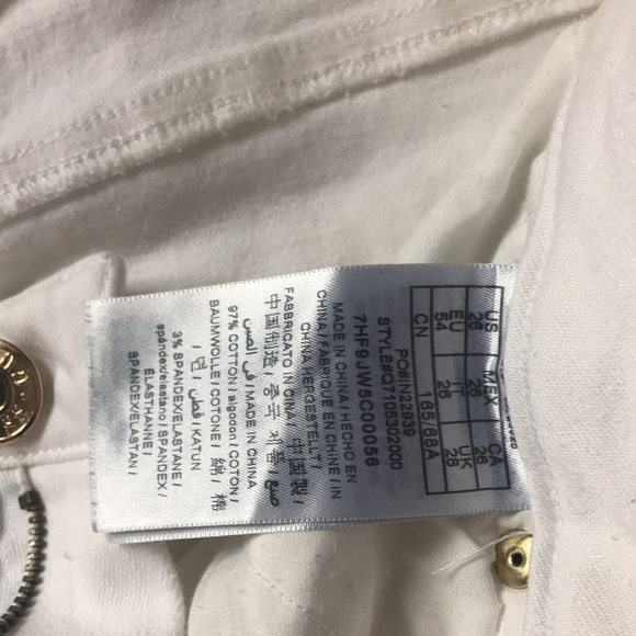 White Guess Jeans - Picture 3 of 4